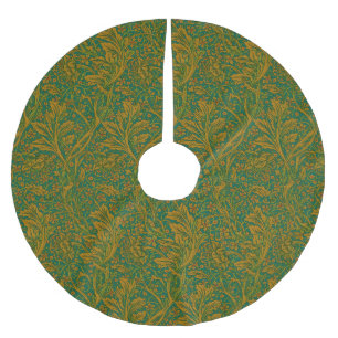 Vintage William Morris Arcadia Full Seamless Brushed Polyester Tree Skirt