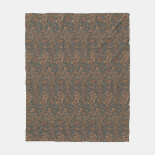 Vintage William Morris Arcadia Full Seamless Fleece Blanket