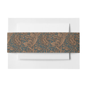 Vintage William Morris Arcadia Full Seamless Invitation Belly Band