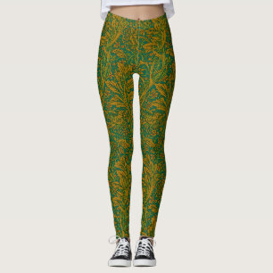 Vintage William Morris Arcadia Full Seamless Leggings