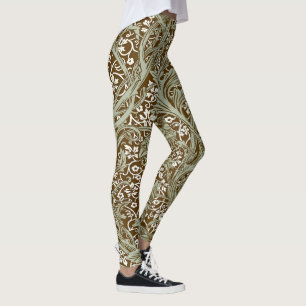 Vintage William Morris Arcadia Full Seamless Leggings