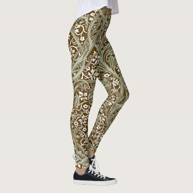Vintage William Morris Arcadia Full Seamless Leggings (Right)