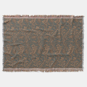 Vintage William Morris Arcadia Full Seamless Throw Blanket