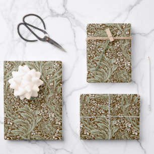 Vintage William Morris Arcadia Full Seamless Wrapping Paper Sheet