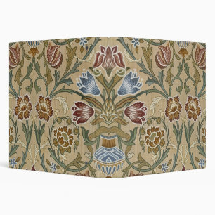 Vintage William Morris Brocade Floral Symmetrical Binder