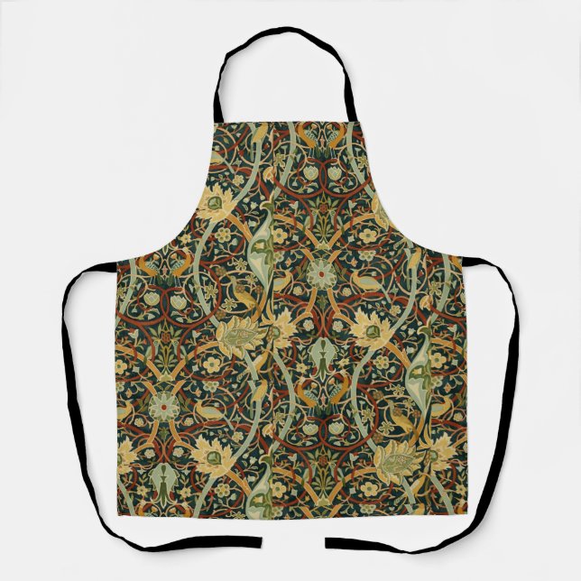 Vintage William Morris Bullerswood Carpet  Apron (Front)