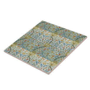 Vintage William Morris Flora    Tile