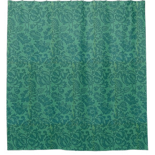 Vintage William Morris Floral Pattern Green
