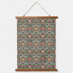 Vintage William Morris Floral Print Pattern Hanging Tapestry