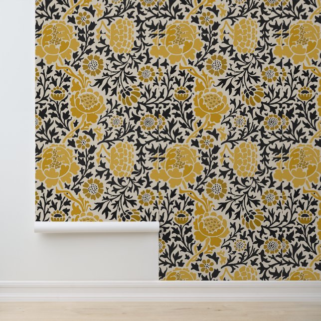 Vintage William Morris Floral Wallpaper (Application)