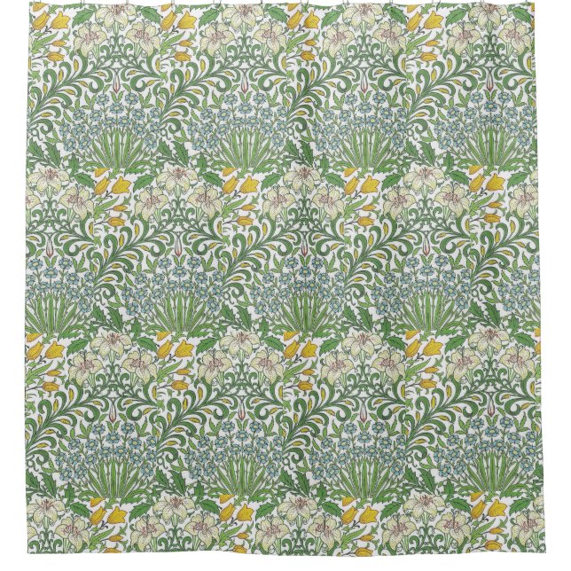 Vintage William Morris Flowers Garden Wallpaper (Front)