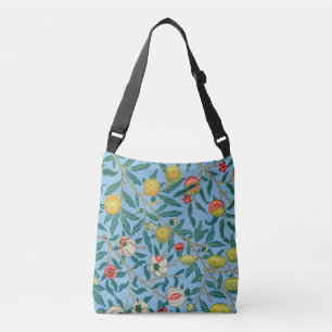 Vintage William Morris 'Four Fruits' Pattern  Crossbody Bag