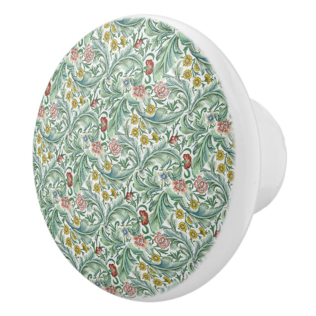 Vintage William Morris Leicester  Ceramic Knob (Right)