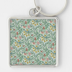 Vintage William Morris Leicester Magnet Keychain