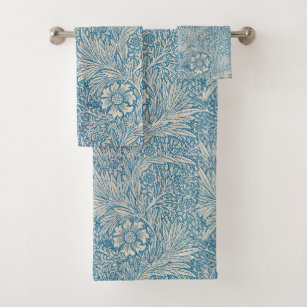 Vintage William Morris Marigold Bath Towel Set