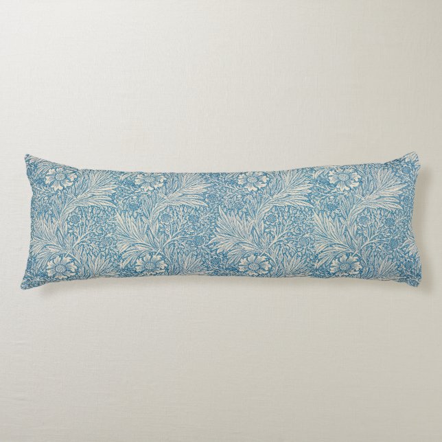 Vintage William Morris Marigold Body Pillow (Front)