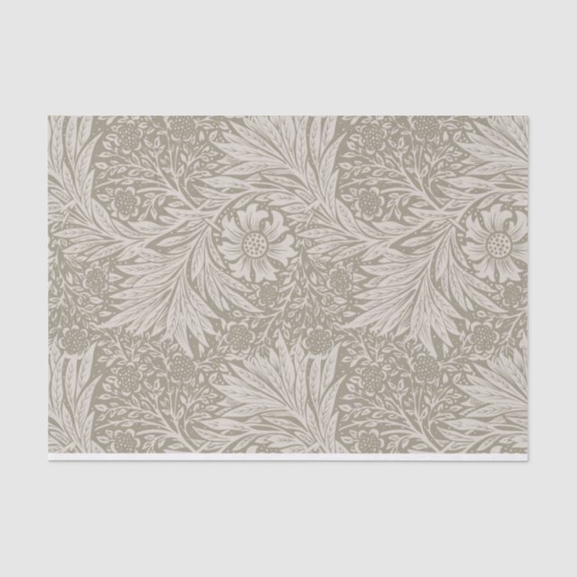 Vintage William Morris Marigold Pattern Tissue Paper (Front)