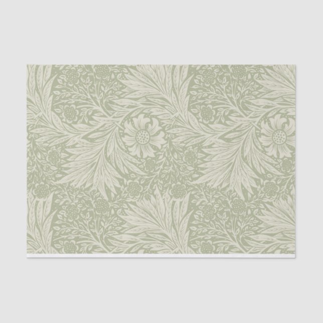 Vintage William Morris Marigold Pattern Tissue Paper (Front)