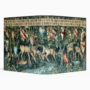 Vintage William Morris Medieval Arthurian Binder