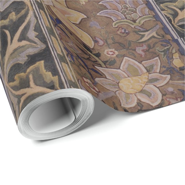 Vintage William Morris Redcar Wrapping Paper (Roll Corner)