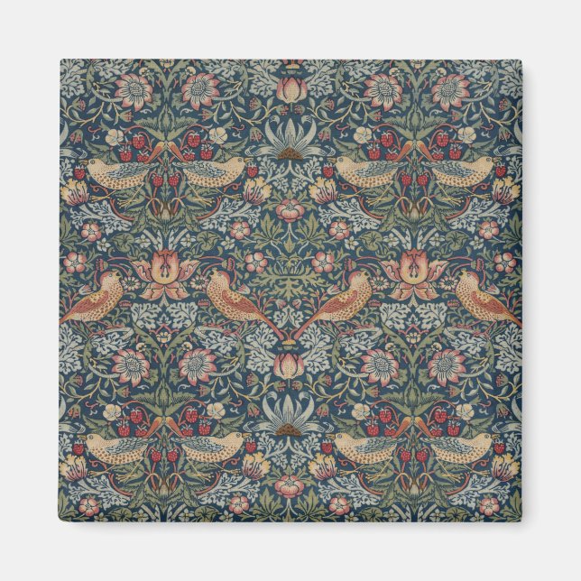 Vintage William Morris Strawberry Thief  Magnet (Front)