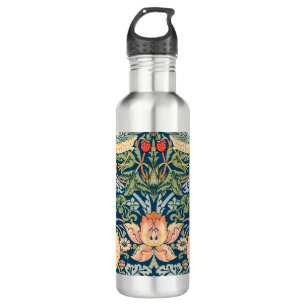 Vintage William Morris 'Strawberry Thief' Pattern  710 Ml Water Bottle
