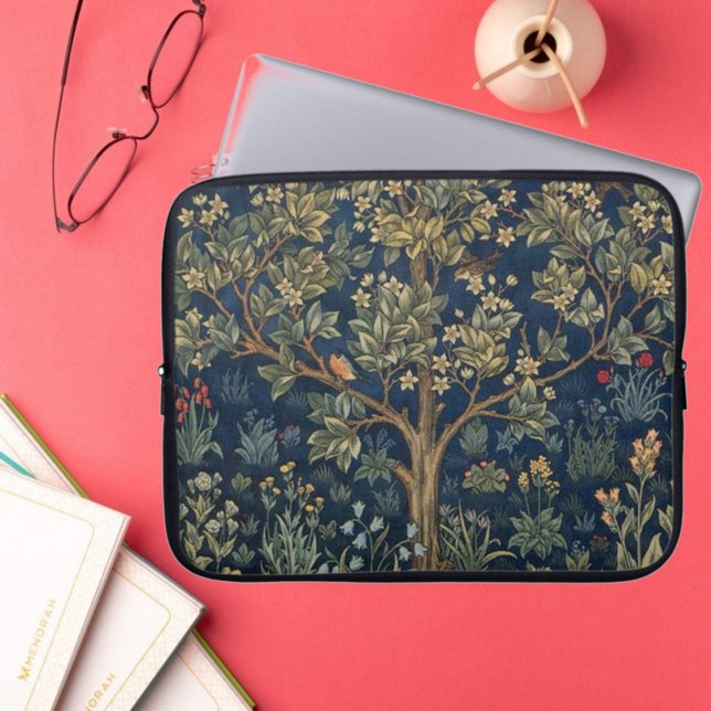 Vintage William Morris–Tree of Life  Laptop Sleeve (Creator Uploaded)