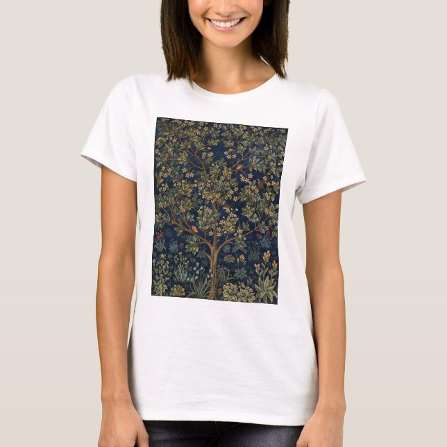 Vintage William Morris–Tree of Life  T-Shirt (Front)
