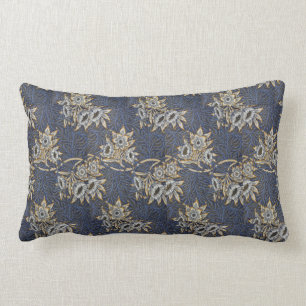 Vintage William Morris Tulip and Willow Lumbar Pillow