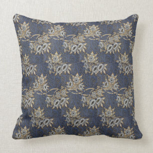 Vintage William Morris Tulip and Willow Throw Pillow