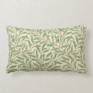 Vintage William Morris Willow Bough Lumbar Pillow