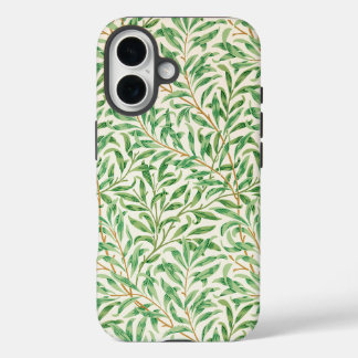 Vintage Willow Bough Ornament Illustration iPhone 16 Case