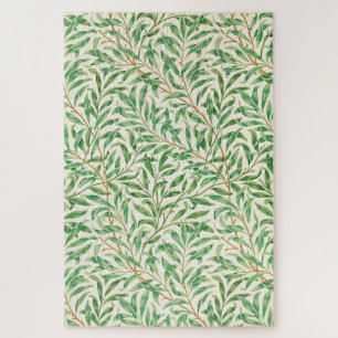 Vintage Willow Bough Ornament Illustration Jigsaw Puzzle