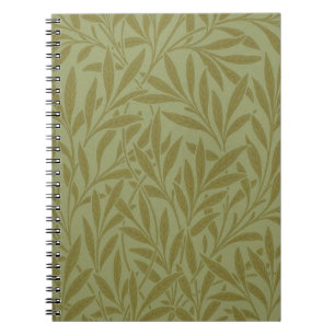 Vintage Willow William Morris Wallpaper Design Notebook