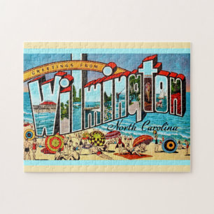 Vintage Wilmington NC 11x14 Jigsaw Puzzle