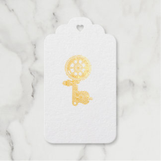 Vintage Wind-Up Key Gift Tags 