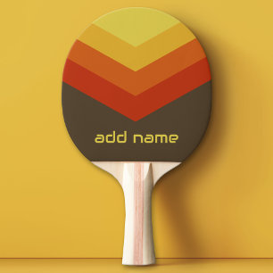 Vintage Windbreaker Color Block Darts Custom Name Ping Pong Paddle