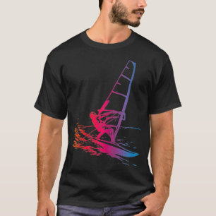 Vintage Windsurfing Windsurfer Sailboard T-Shirt