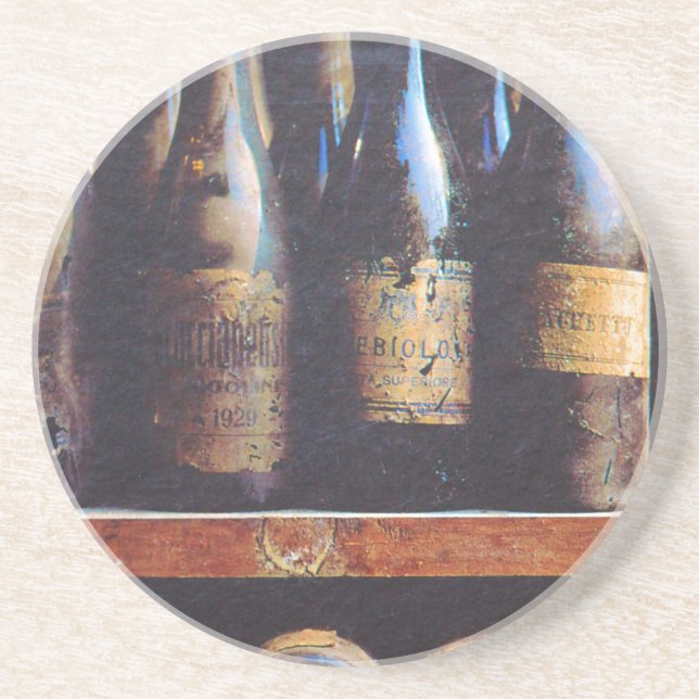 Vintage Wine Coaster (Front)
