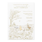 Vintage Winnie the Pooh 100 Acre Wood Baby Shower