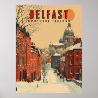 Vintage Winter Belfast Travel 