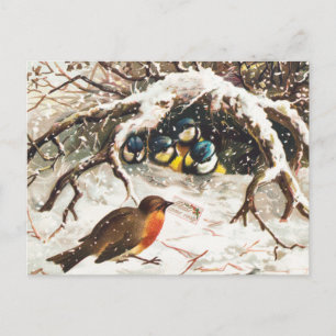 Vintage Winter Postcard