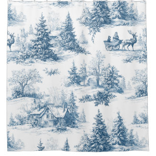 Vintage Winter Toile de Jouy - Classic Christmas