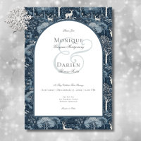 Vintage Winter William Morris Elegant Wedding