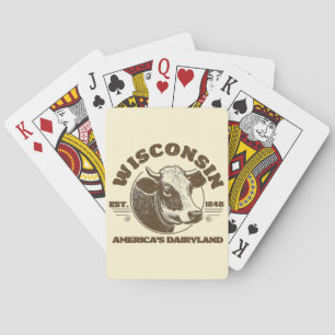 Vintage Wisconsin Playing Cards