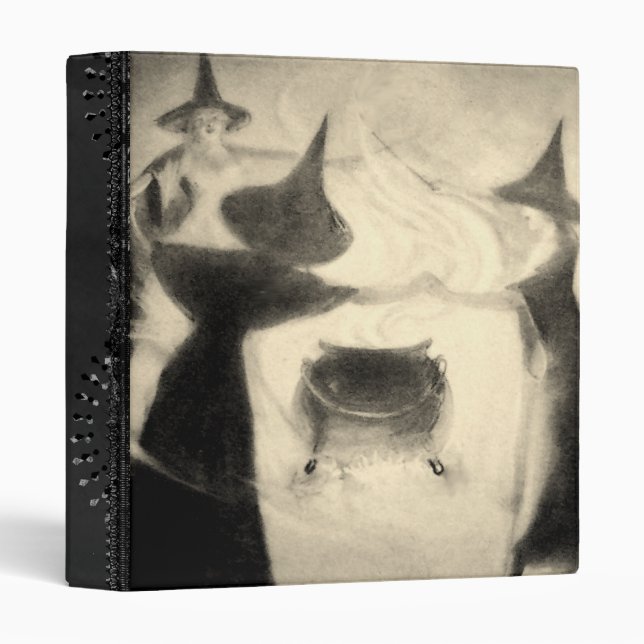 Vintage Witch Binder (Front/Spine)