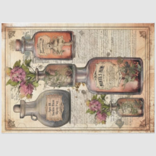 Vintage Witch Potion Design Series 7 Tissue Paper