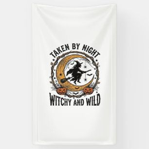 Vintage Witch Shirt Taken Witch Halloween Design_1 Banner