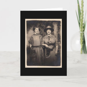 Vintage Witches Card