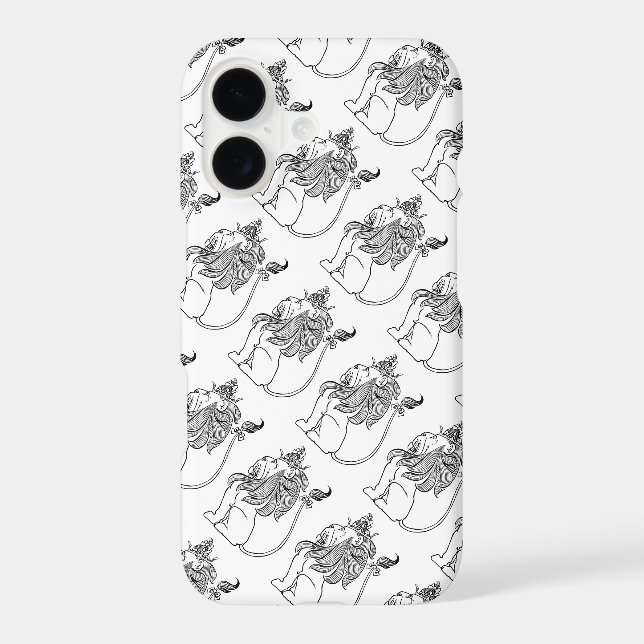 Vintage Wizard of Oz, Cowardly Lion with Crown (Back)